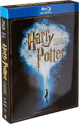 Blu-ray Harry Potter Complete 8-Film Collection [Portuguese + English + Spanish] - Image 1 of 2