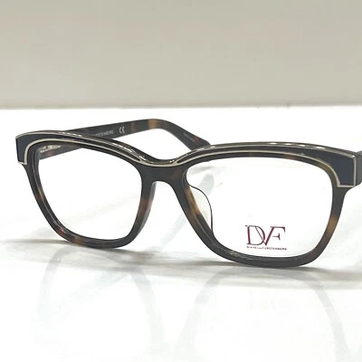 Marcos de gafas Diane von Furstenberg DVF 5082 240 púrpura tortuga 54-15-135 NUEVO Foto 1 de 4