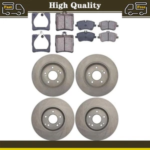 6 Front Rear Brake Pads Set Brake Rotors Fits 2003 Mercedes-Benz C230 C240 - Picture 1 of 12
