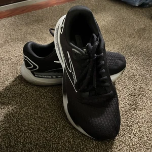 Brooks Glycerin GTS 21 Black White Size 9W - Picture 1 of 14