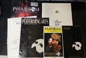 Phantom Of The Opera Assorted Program Lot: Includes Program and Playbill - Picture 1 of 8