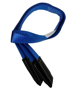1Pack 2 "x6' Tow Strap with Reinforced Loops Vehicle Recovery Rope 10,000 Pou... - Picture 1 of 8