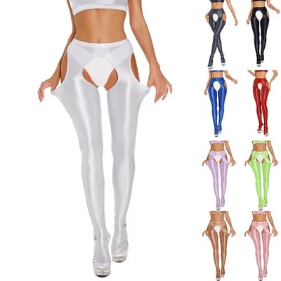 Pantalone Pantalone Pantalone Trasparente Elasticizzato Donna Danza Yoga Danza Y - Immagine 1 di 4