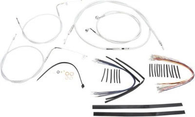 Magnum Caliber Ape Hanger Handlebar Installation Kit - 16in. - Chrome 38844-116 - Image 1 of 3