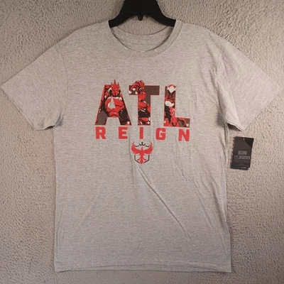 NUEVO CON ETIQUETAS Overwatch League Blizzard Atlanta Reign Hombres Gris Corto Slv Camiseta Talla XL Foto 1 de 4