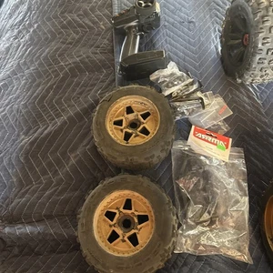 Arrma Outcast 8S BLX EXB Brushless 1/5 4WD Stunt RC Truck Red - Picture 1 of 6