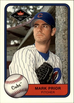 2001 Fleer Platinum #529 Mark Prior DP RC  - Image 1 of 2