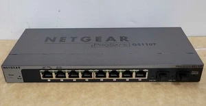 NEW OPEN BOX Netgear GS110T ProSafe 8-Port Gigabit Smart Switch $168 - READ - Picture 1 of 3