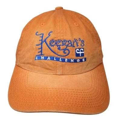 Кепка Keegan's Challenge с ремешком сзади базовая оранжевая с регулируемым портом OS - Изображение 1 из 4