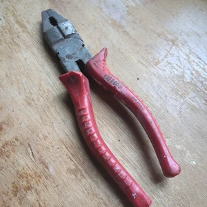 Vintage Zange Drahtschneider Linemans isolierter Griff West Germany Ges Gesch 7" - Bild 1 von 14