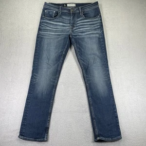 Departwest Jeans Herren 32x30 Blau Trouper Slim Straight Low Rise Stretch Denim - Bild 1 von 12