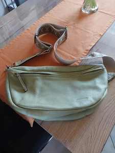 Bodybag Freds Bruder Mintgrün Echtleder - Bild 1 von 7