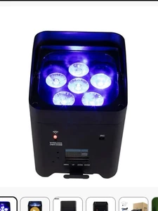 Batería de control remoto inalámbrico SHEHDS Stage Up Par Light - Imagen 1 de 10