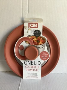 Joie Universal One Lid For Pots Pans And Skillets One Lid Fits 7'' to 9.5'' - Picture 1 of 2