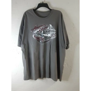 AMERICAN CLASSICS Muscle Car & Diner Eats "Drive Up & Dig In" T-Shirt Gr. XL - Bild 1 von 3