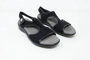 SAS TRIPAD COMFORT schwarze verstellbare Slingback Komfort Sandale WUNDERSCHÖN 6,5 NEU - Bild 1 von 7