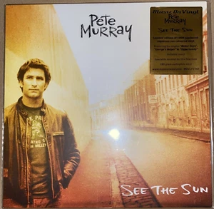 PETE MURRAY SEE THE SUN ORANGE VINYL LP 180g LIMITED NUMBERED IMPORT SEALED MINT - Picture 1 of 3