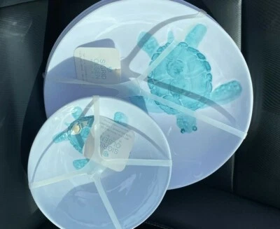 Sigrid Olsen Home Sea Turtle 100% Melamina 11” Platos 7” Juego de 8 Cuencos Blanco Foto 1 de 4