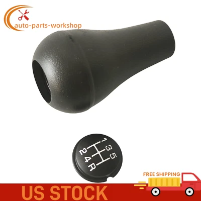 5 Speed Shift Knob Manual Trans For Dodge Ram 1500 2500 3500 Jeep Wrangler TJ Foto 1 de 4