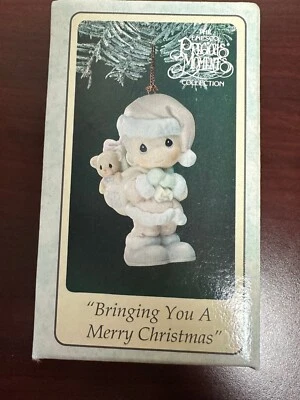 Precious Moments "Bringing You A Merry Christmas" Ornament w/Box #528226