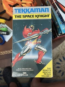 Tekkaman: The Space Knight - The Robots Rescue Pegus Volume 1 (VHS, 1985) RARE - Picture 1 of 1