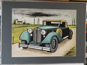 Bernard Buffet LE Automovil Packard 1934 - Picture 1 of 2