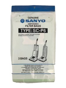 Fits For Sanyo Transformax 3 In 1 SC-P11 Bags- 10 Pk Generic Bags SC-15 SC-18 - Foto 2