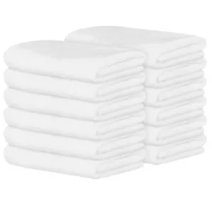 12 Pack Hand Towels Absorbent Quick Dry Microfiber Towels for Bathroom Gym Ho... - Picture 1 of 7