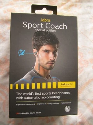 Jabra Sport Coach Special-Edition Wireless Bluetooth Stereo Earbuds n free gifts - Image 1 of 4