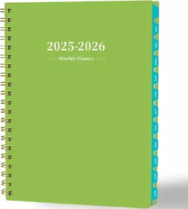 2025-2026 Monthly Planner 8.5x11" Large Planner School Office Schedule Organizer - Picture 1 of 7