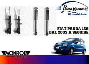 KIT 4 AMMORTIZZATORI ANT. E POST.ORIGINALI MONROE NUOVA PANDA (169) DAL 2003> - Imagen 1 de 1