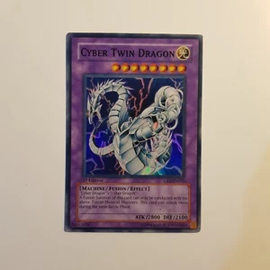 Yugioh TCG Cyber Twin Dragon Cybernetic Revolution CRV-EN035 1st MINT - Picture 1 of 2