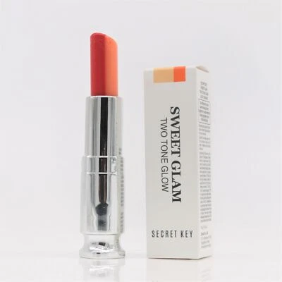 Secret Key Sweet Glam Twotone Glow, naranja jugosa, 3,8 g Foto 1 de 4