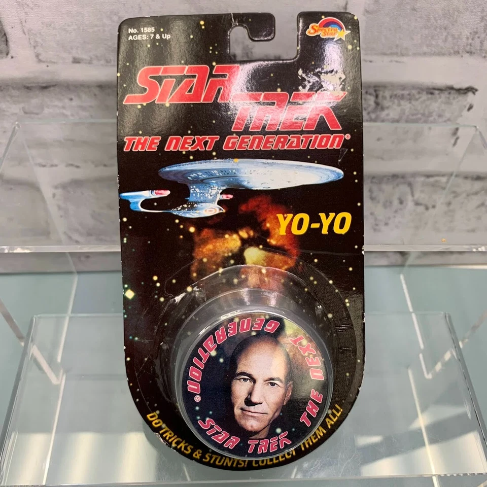 Vintage Star Trek The Next Generation 4 & Ds9 3 Yo-yo New& 1993
