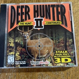 Deer Hunter 2 The Hunt Continues PC CD-ROM Wizard Works 1998 95/98 - Picture 1 of 4