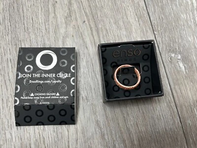 Anillo de Silicona Colección Animales Safari Patrón Leopardo Enso, Oro Rosa Talla 9 Foto 1 de 4