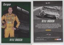 2016 Panini Torque Pole Position Green /25 Kyle Busch #PP7