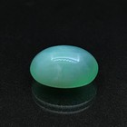 CHRYSOPRASE 12.61ct Green Oval Cabochon 16.8x12.1x8.5mm Natural Untreated Africa