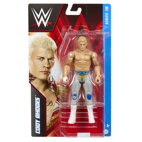 Cody Rhodes - WWE Series 136 Mattel Toy Wrestling Action Figure Cover