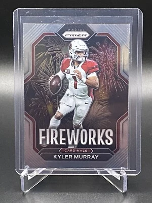 2022 Panini Prizm Football Fireworks Kyler Murray F-6 Cardinals NM-MT - Image 1 of 2