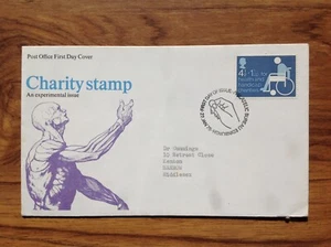 GB Charity Stamp 1976 First Day Cover , Edinburgh pmk. Free UK Postage - Picture 1 of 3