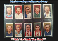 WILLS - ASSOCIATION FOOTBALLERS 1935 (WITH FRAME) (G/F) *PLEASE SELECT*