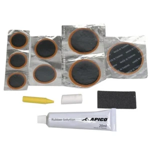 APICO MOTORCYCLE TYRE REPAIR PUNCTURE REPAIR KIT HEAVY DUTY TRIALS ROAD MX TUBE - Imagen 1 de 3