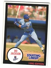 Bo Jackson 1990 Kenner Starting Lineup Cards Extended Series    #NNO