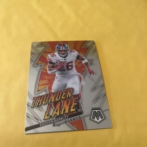 2023 Mosaic Saquon Barkley New York Giants Thunder Lane Free Shipping  - Picture 1 of 2