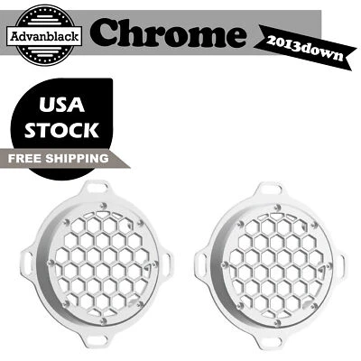 Parrillas de altavoz HEX de aluminio CNC de contraste cromado para deslizamiento eléctrico de calle Foto 1 de 4