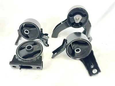 Soportes de motor y montaje de transmisión 4 piezas para Jeep Compass; Patriot 17-07 L4-2,0 L, 2,4 L Foto 1 de 4