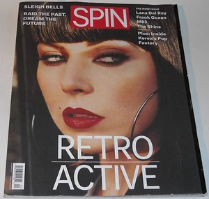 Spin Magazine March/April 2012 Retro Active Now Issue Sleigh Bells Alexis Krauss - Picture 1 of 12