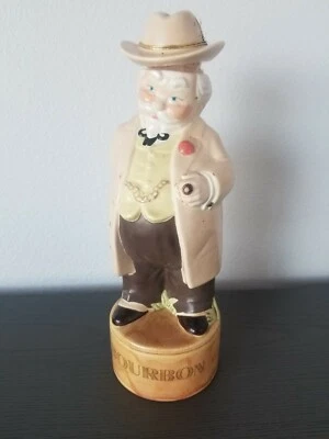 Decantador BOURBON Coronel del Sur Boss Hogg Moderno Mediados de Siglo Muy Raro - 1963 Foto 1 de 4