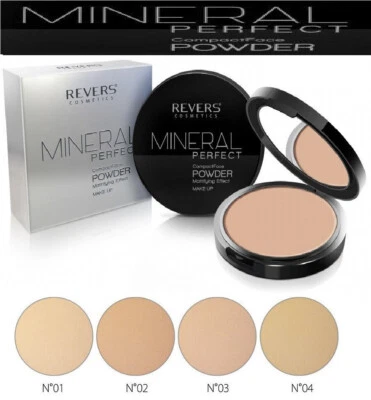 LONDON Foundation Pressed Face Mineral Perfect Powder Compact Matte Finish Long Lasting